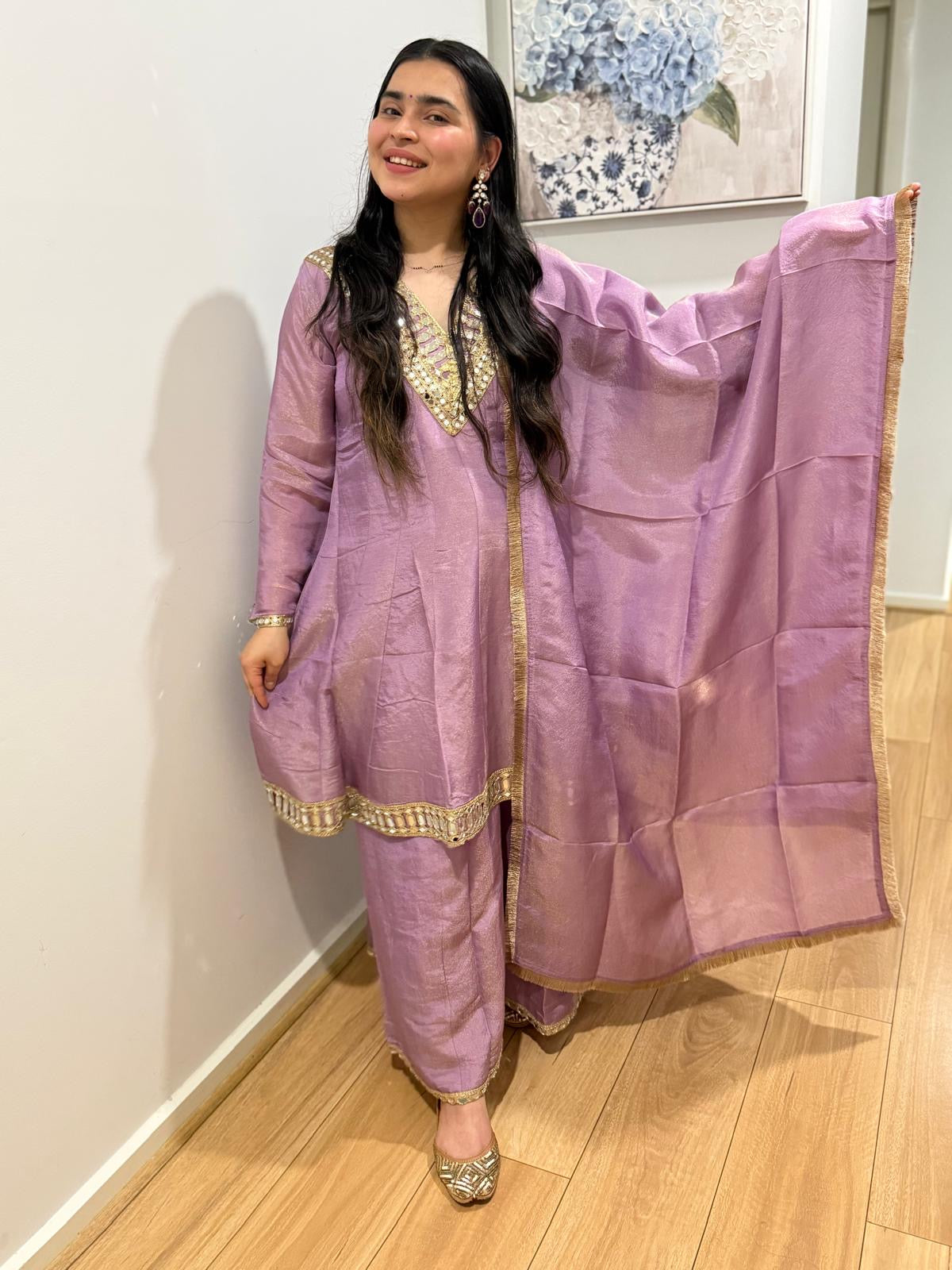 Viral Mirror Suit (Purple)