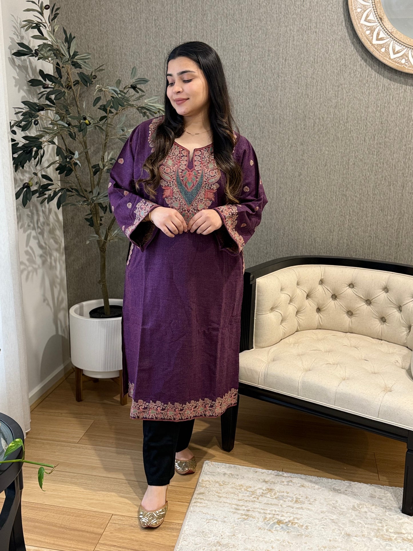 Pheran (Purple)