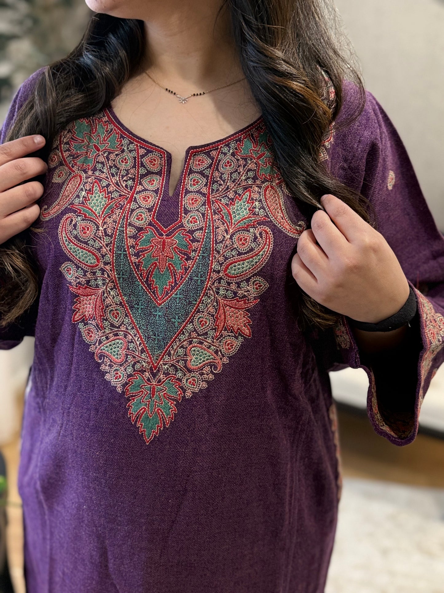 Pheran (Purple)