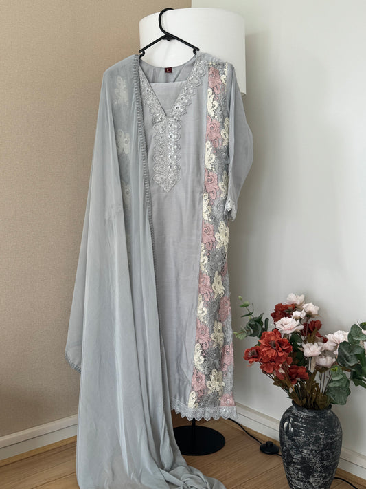 Organza Pakistani Suit