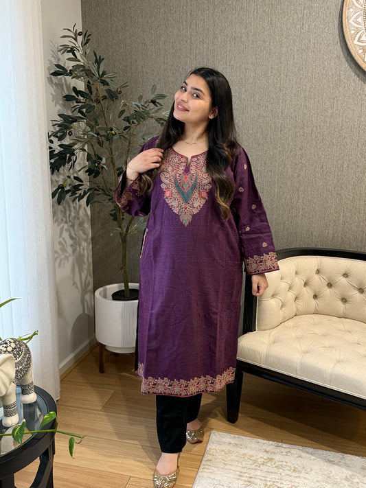 Pheran (Purple)